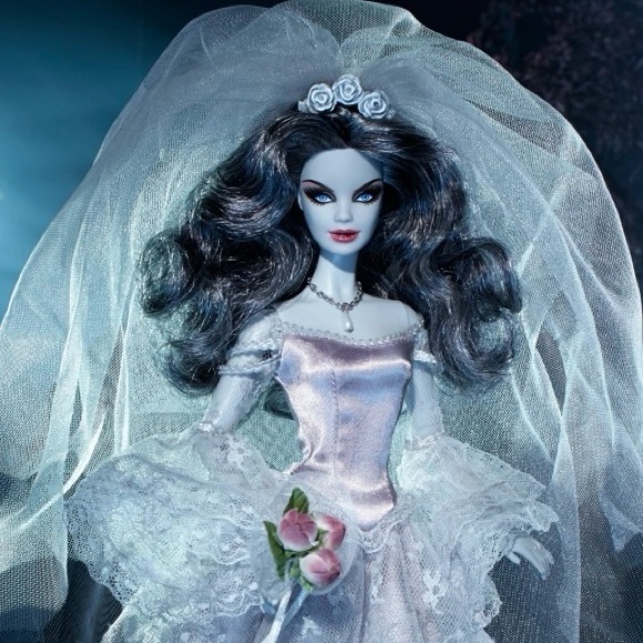 Barbie Other - Haunted Beauty Zombie Bride Barbie Doll - Gold Label
